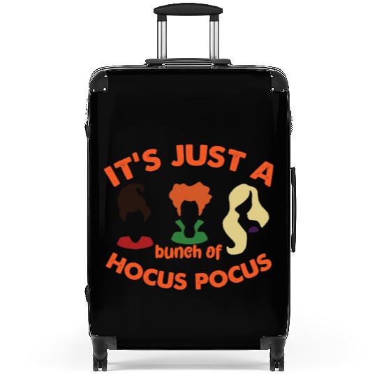 It's Just a Bunch of Hocus Pocus Halloween Suitcases