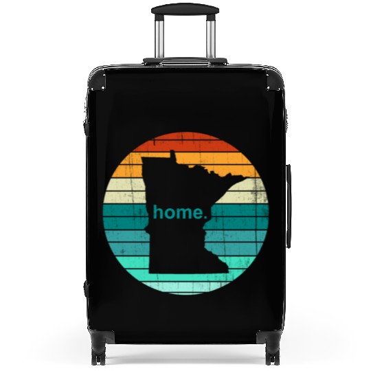 Unique Vintage Retro Style Home State Minnesota - Suitcases