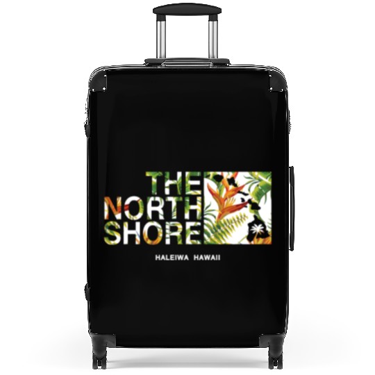 North Shore Haleiwa Bird Of Paradise Suitcases