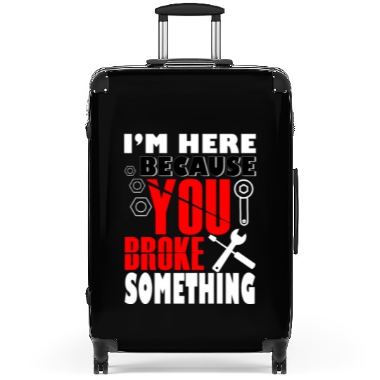 Mechanic, Mechanic mechanical, truck Suitcases