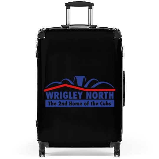 Wrigley North The Second Home of the Cubs Suitcases