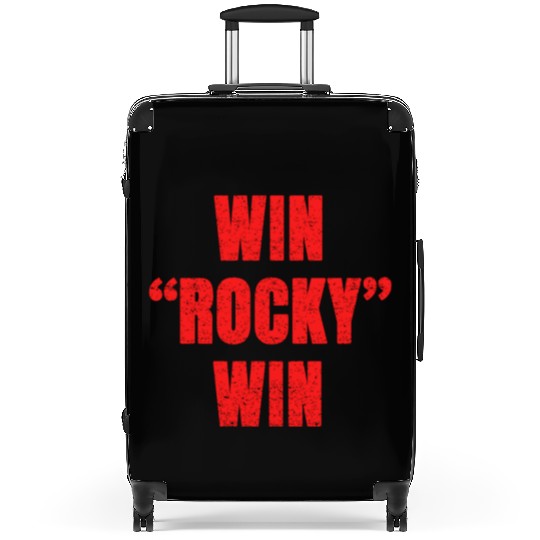 win rocky win Suitcases inspired boxing Suitcases