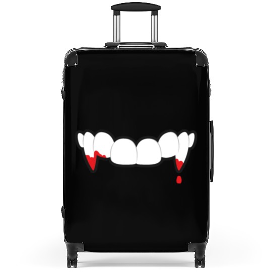 Halloween Vampire Teeth Mask Suitcases