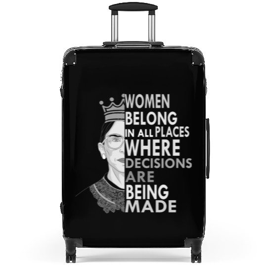 Ruth Bader Ginsburg Suitcases
