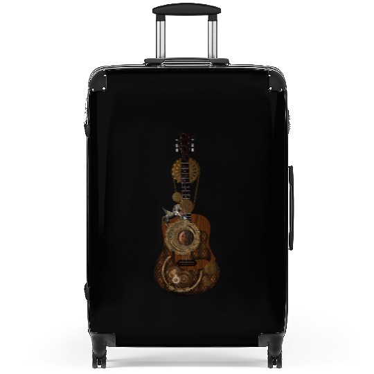 Wonderful steampunk guitar Suitcases