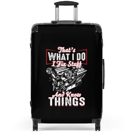 Mechanic Auto Mechanic Funny Mechanic Suitcases