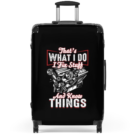 Mechanic Auto Mechanic Funny Mechanic Suitcases