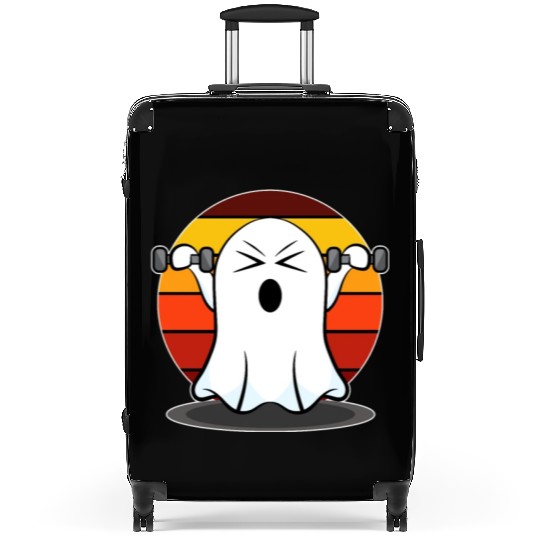 Halloween gift ghost fitness bodybuilding workout Suitcases