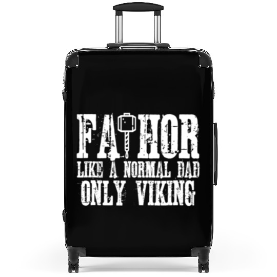 Fa-Thor Funny Vikings Fathers Day Suitcases