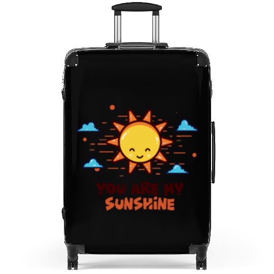 You Are My Sunshine Suitcases