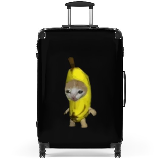 Banana Cat Funny Meme Gift Suitcases