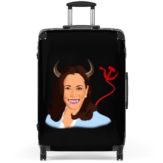 Trump kamala harris monster communist Suitcases