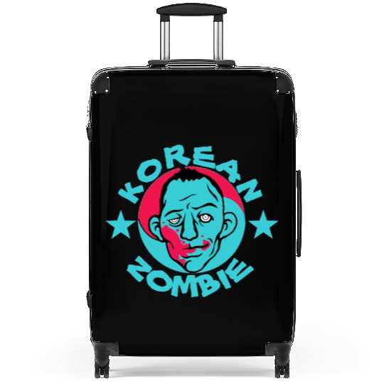 korean zombie Suitcases