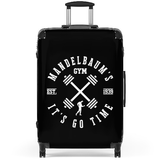 Mandelbaum's Gym Est 1939 It's Go Time Suitcases