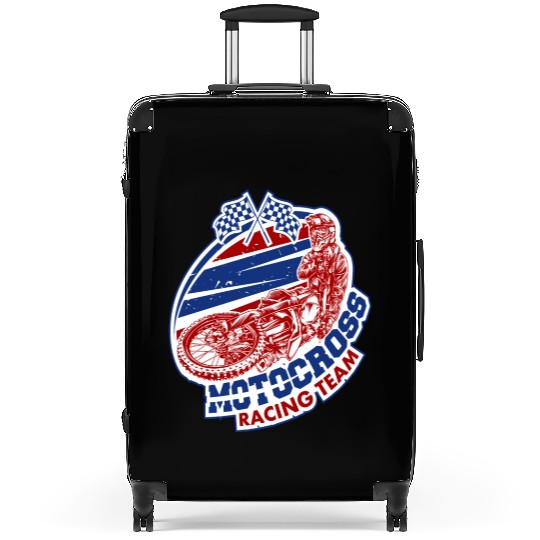 Motocross Racing Team Suitcases