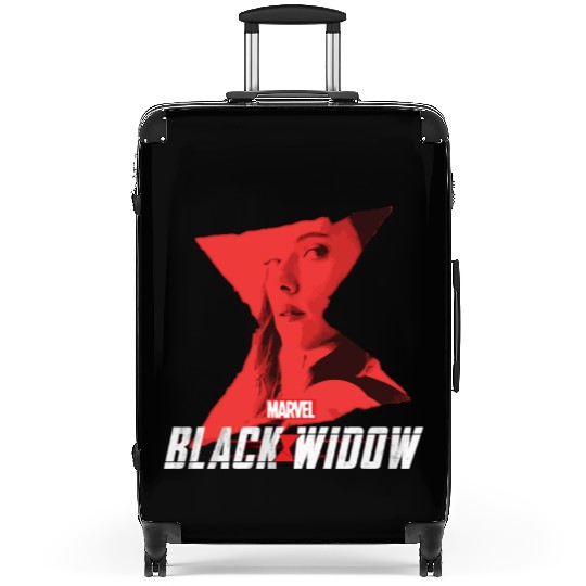 Marvel Black Widow Natasha Romanoff Hourglass Suitcases