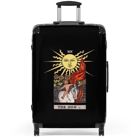 Tarot Card The Sun Recolorized Tarot Suitcases