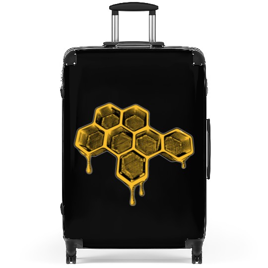 Bee and Honey Nature Lover - Honeycomb Beekeeper Suitcases