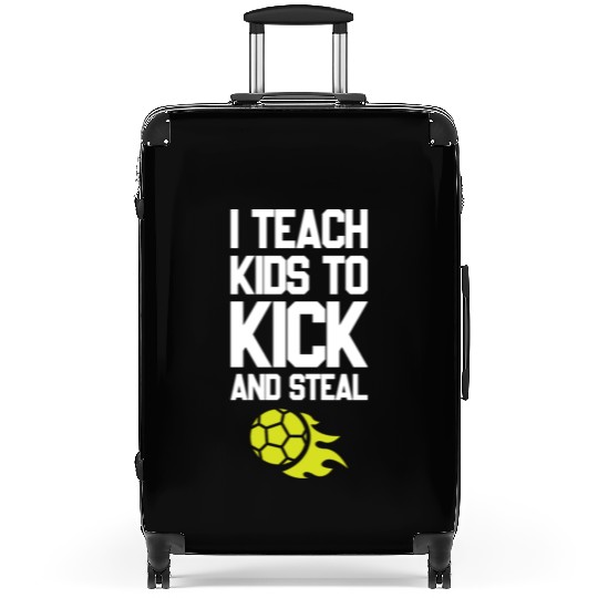 Soccer Coach Football Coach Dad and Mom Gift Idea Suitcases