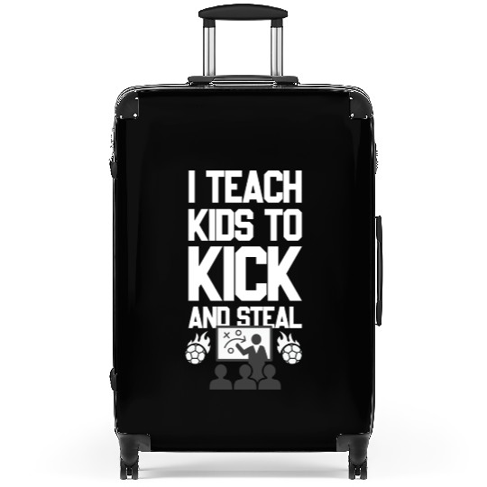 Soccer Coach Football Coach Dad and Mom Gift Idea Suitcases