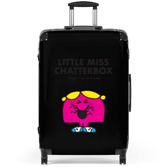 Mr Men Little Miss Chatterbox Suitcases