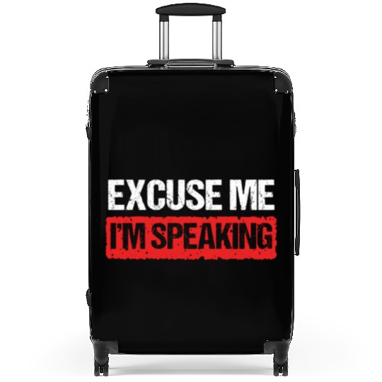 Kamala Harris VP Excuse Me Im Speaking Joe Biden Suitcases
