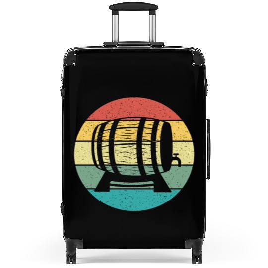 Winemaking Winemaker Wine Barel Retro Vintage Suitcases