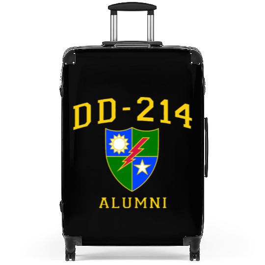 US Army Ranger Veteran DD214 Alumni Logo Insignia Suitcases