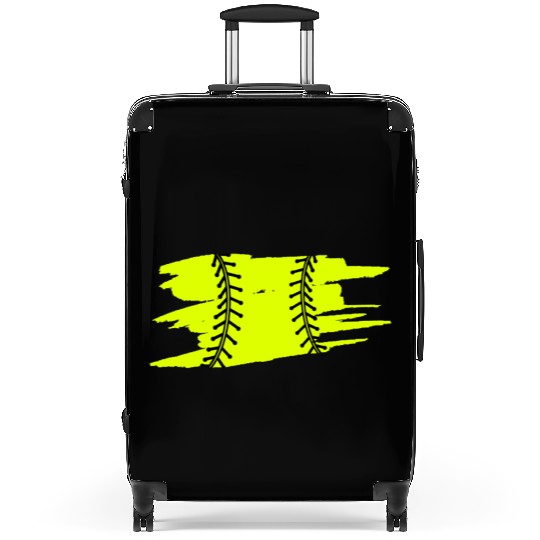 Softball Catcher Baseball Pitcher Bat Ball Player Suitcases