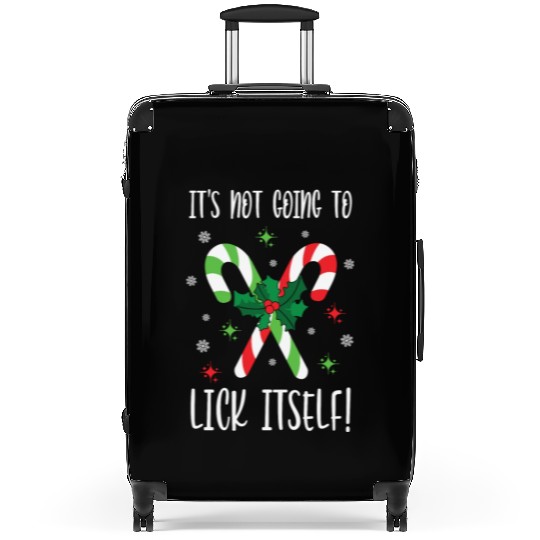 Its Not Going to Lick Itself Xmas Suitcases