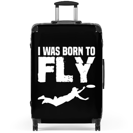 Ultimate Frisbee Jokes Disk Throw Suitcases