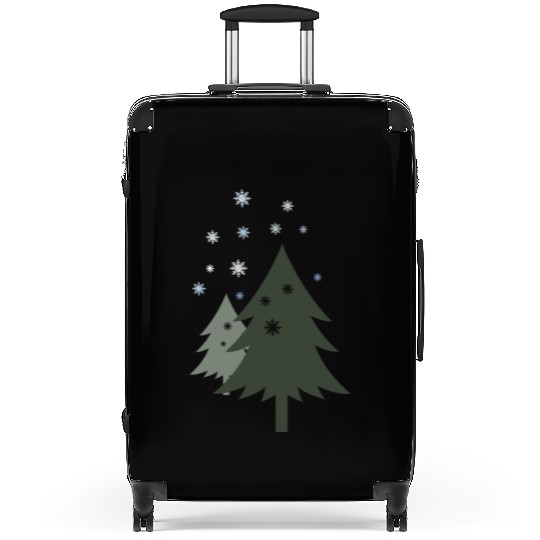winter wonderland Suitcases