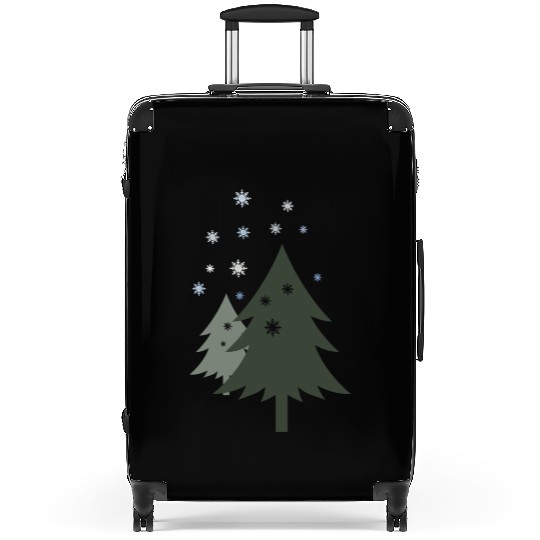 winter wonderland Suitcases