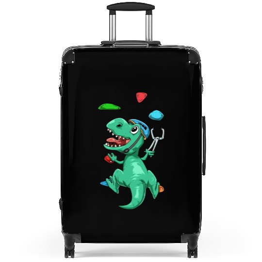 Funny T-Rex Bouldering and Rock Climbing Gift Suitcases