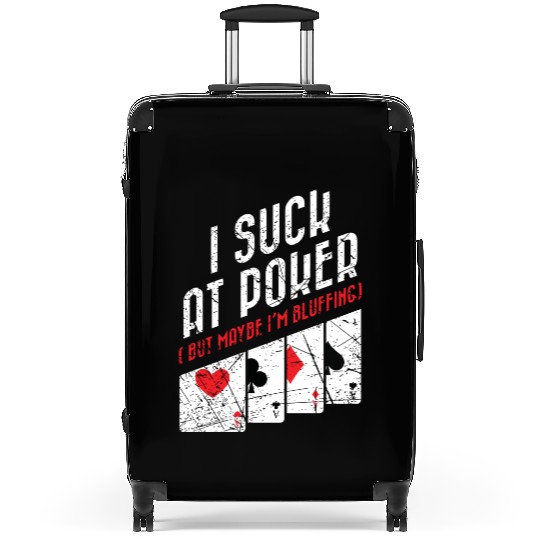 Funny Poker Saying Online Poker Gift Suitcases