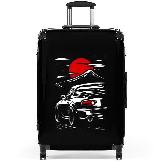 Miata mx5 JDM car Suitcases