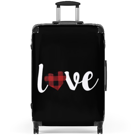 2020 Love Heart Graphic Suitcases