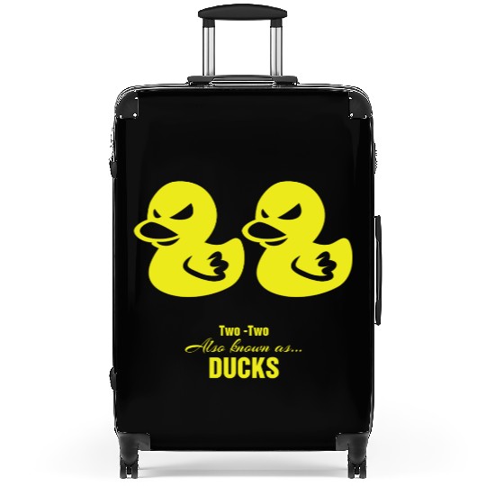 Poker - Yellow 2-2 "Ducks" Pocket Twos, Deuces Suitcases