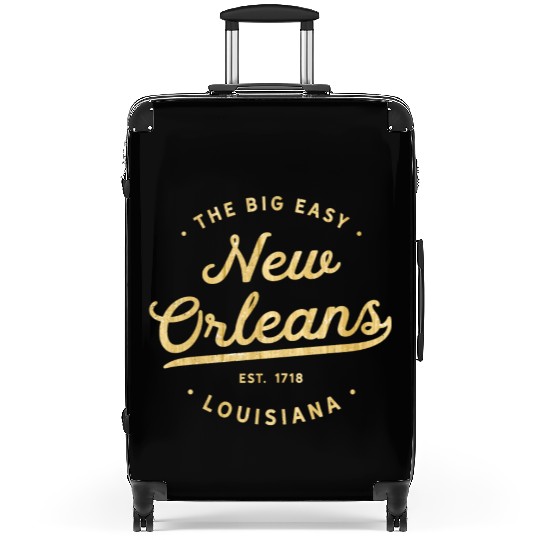 New Orleans Classic Woodgrain The Big Easy Nola Us Suitcases