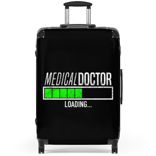 Funny Medical Doctor Loading Bar Medical Student Suitcases