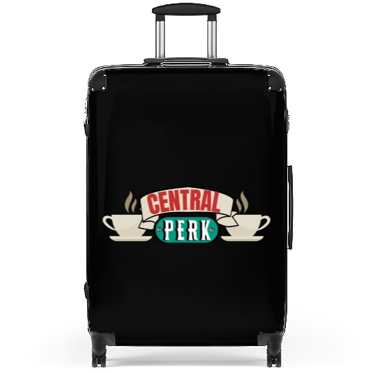 Coffee lovers for friends TV show Suitcases