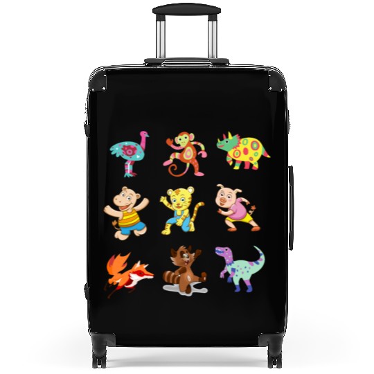 cute Animal Crossing Characters Suitcases