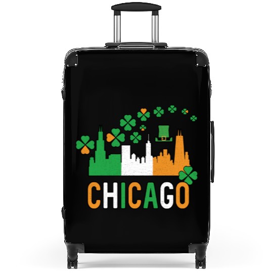 Chicago Irish Pride St Patricks Day Suitcases