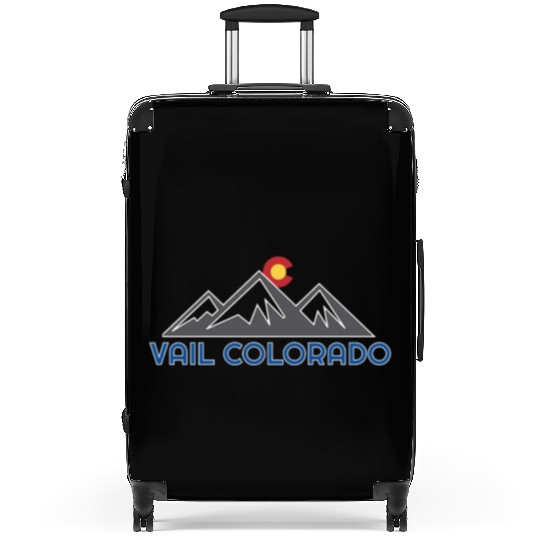 Vail Colorado Rocky Mountain Suitcases