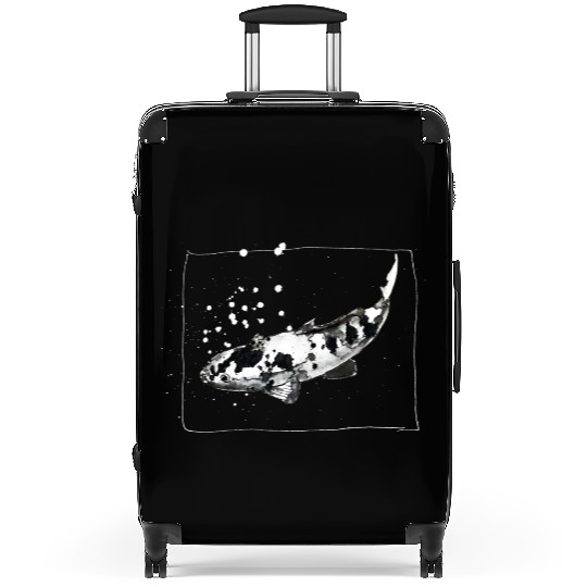Hand-drawn KOI CARP - Cool Ink Artwork - Sketchy Suitcases