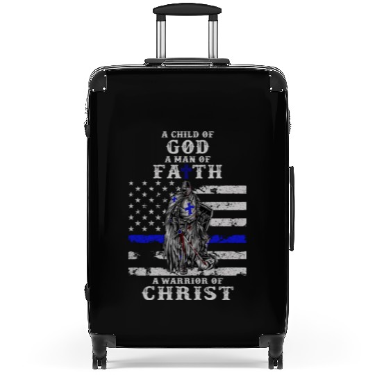 Police Officer Knight Templar A Child Of God A Man Suitcases