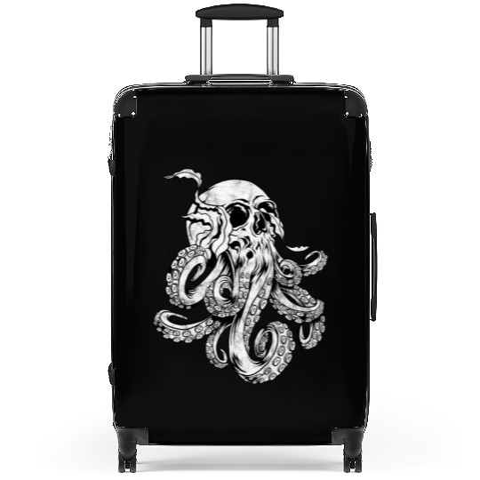 Octopus Skull Monster Kraken Cthulhu Skull for Men Suitcases