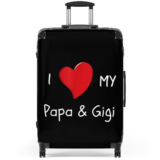 I Love My Papa Gigi Suitcases