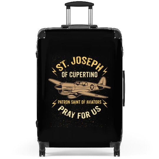 St Joseph Of Cupertino Patron Saint Of Pilots Avia Suitcases