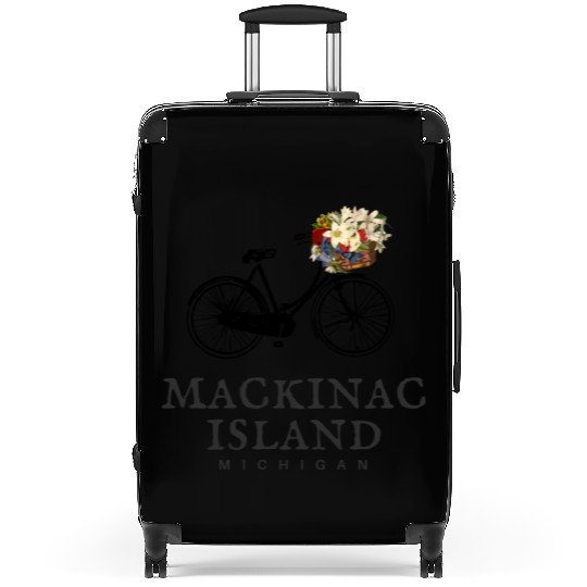 Mackinac Island Bike Michigan Suitcases